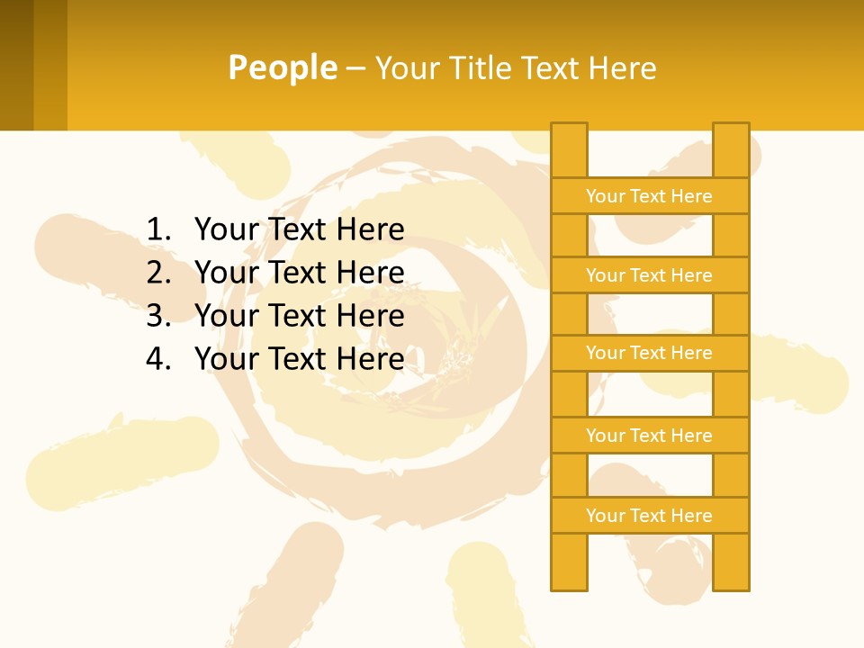 Hightech Fiber Rack PowerPoint Template