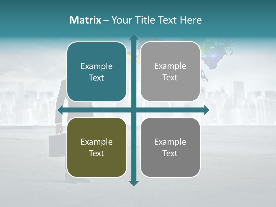 Man Way Paint PowerPoint Template