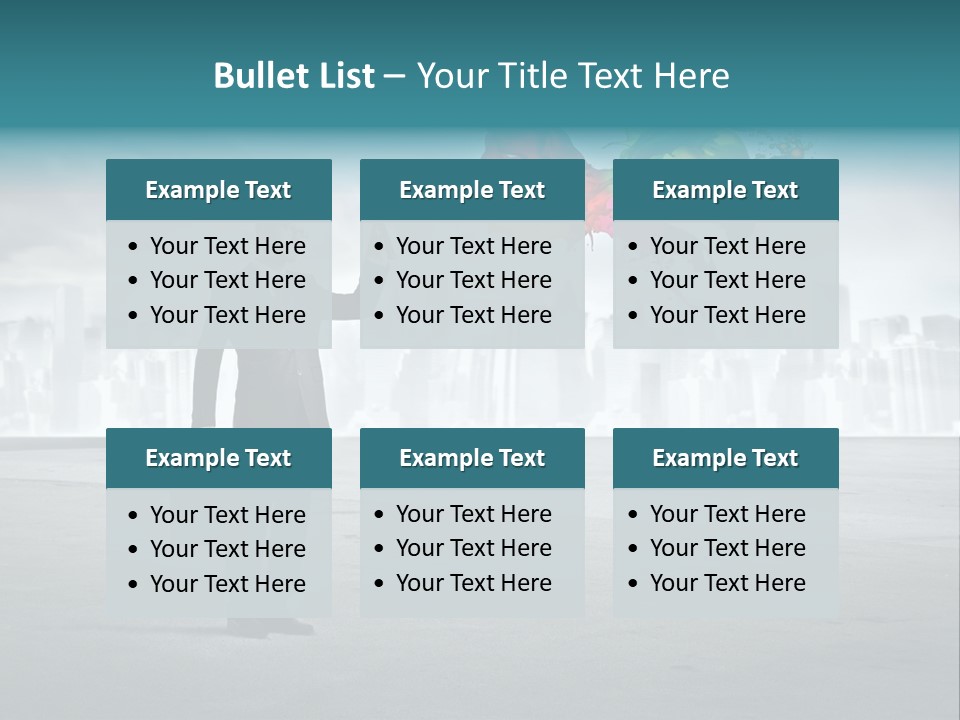 Man Way Paint PowerPoint Template