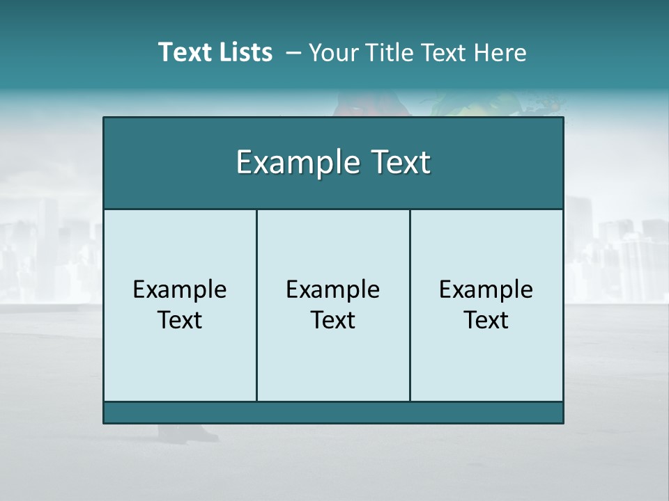 Man Way Paint PowerPoint Template