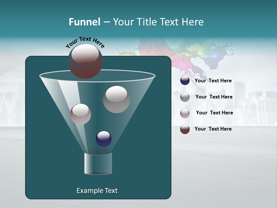 Man Way Paint PowerPoint Template