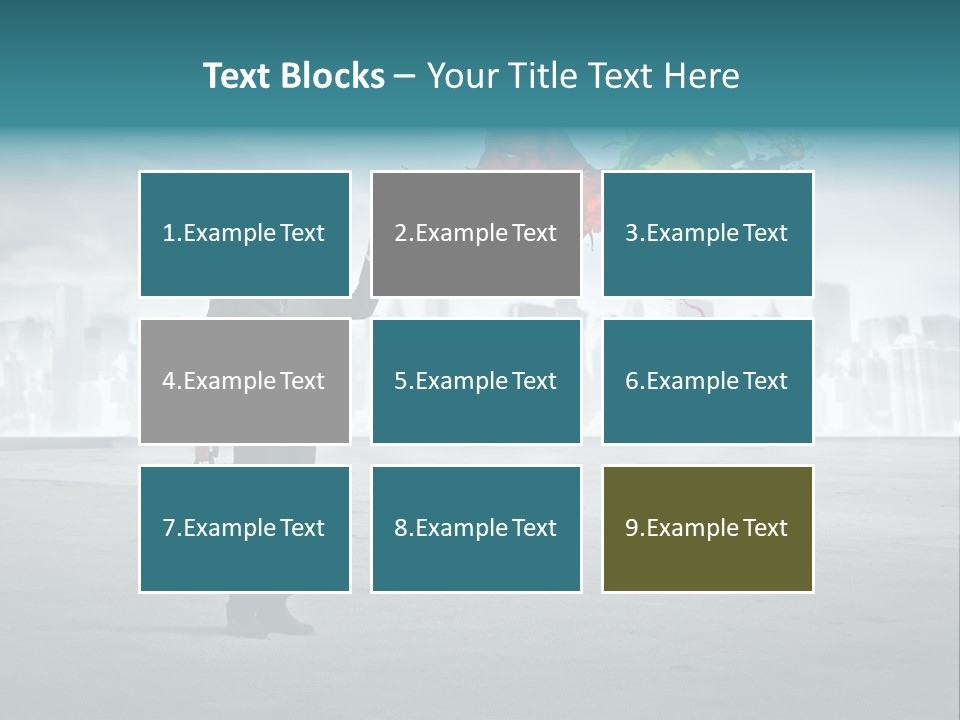 Man Way Paint PowerPoint Template