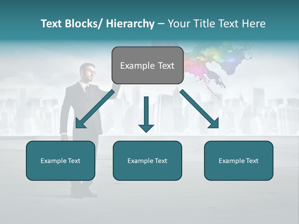Man Way Paint PowerPoint Template
