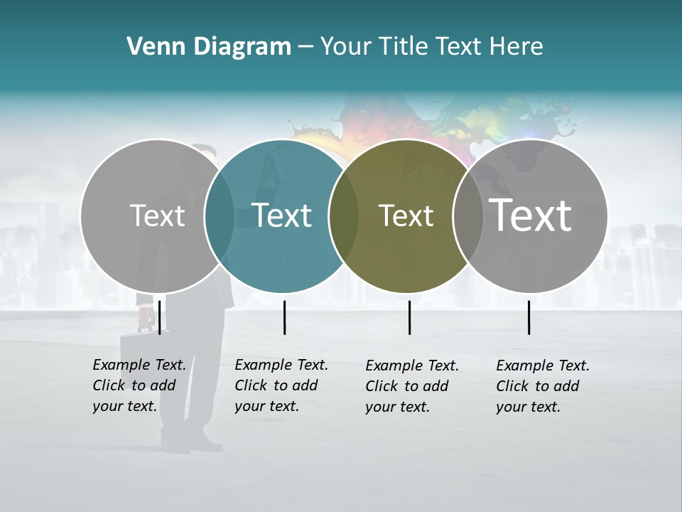 Man Way Paint PowerPoint Template