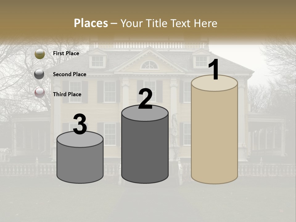 Traditional Culture Architecture House PowerPoint Template