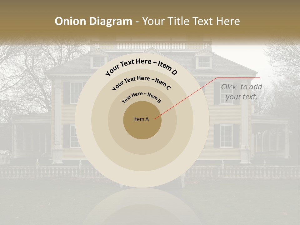 Traditional Culture Architecture House PowerPoint Template