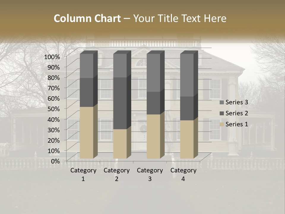 Traditional Culture Architecture House PowerPoint Template