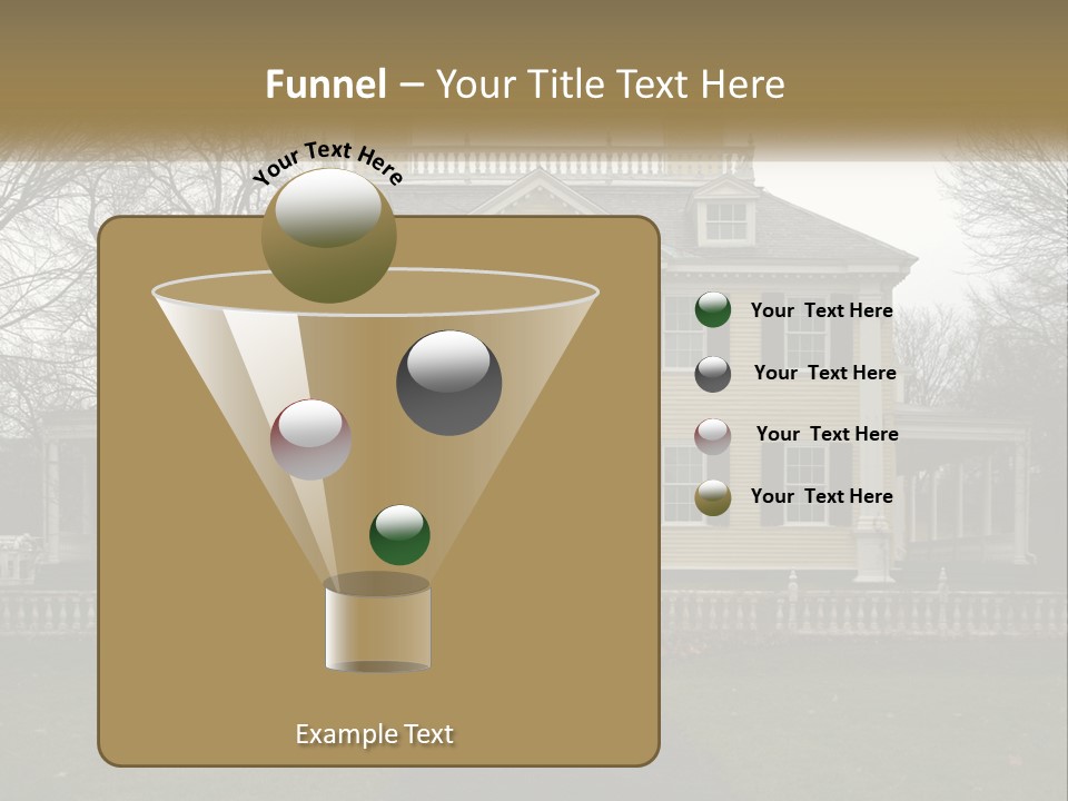 Traditional Culture Architecture House PowerPoint Template