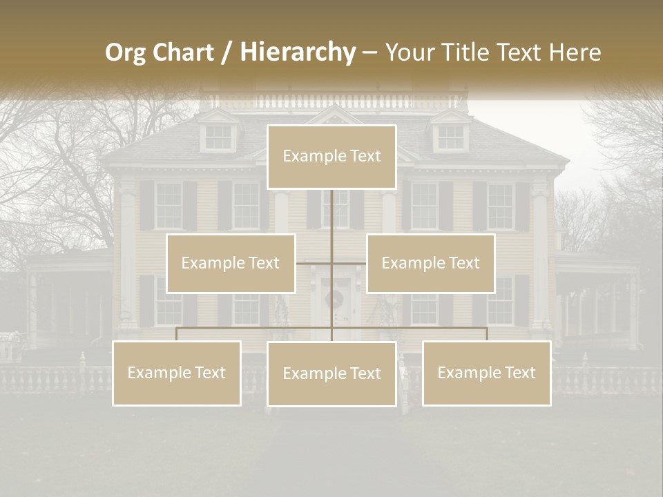 Traditional Culture Architecture House PowerPoint Template
