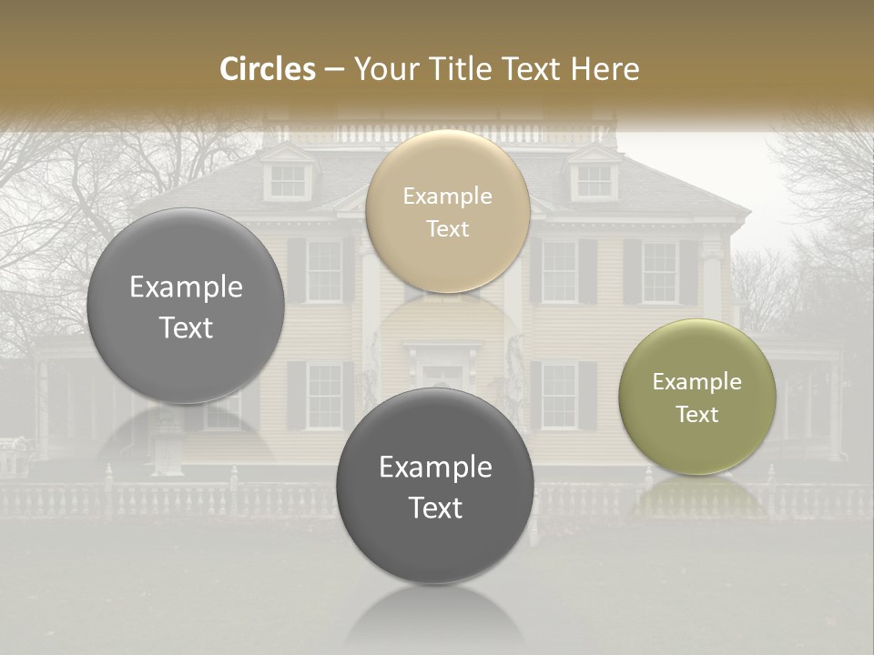Traditional Culture Architecture House PowerPoint Template