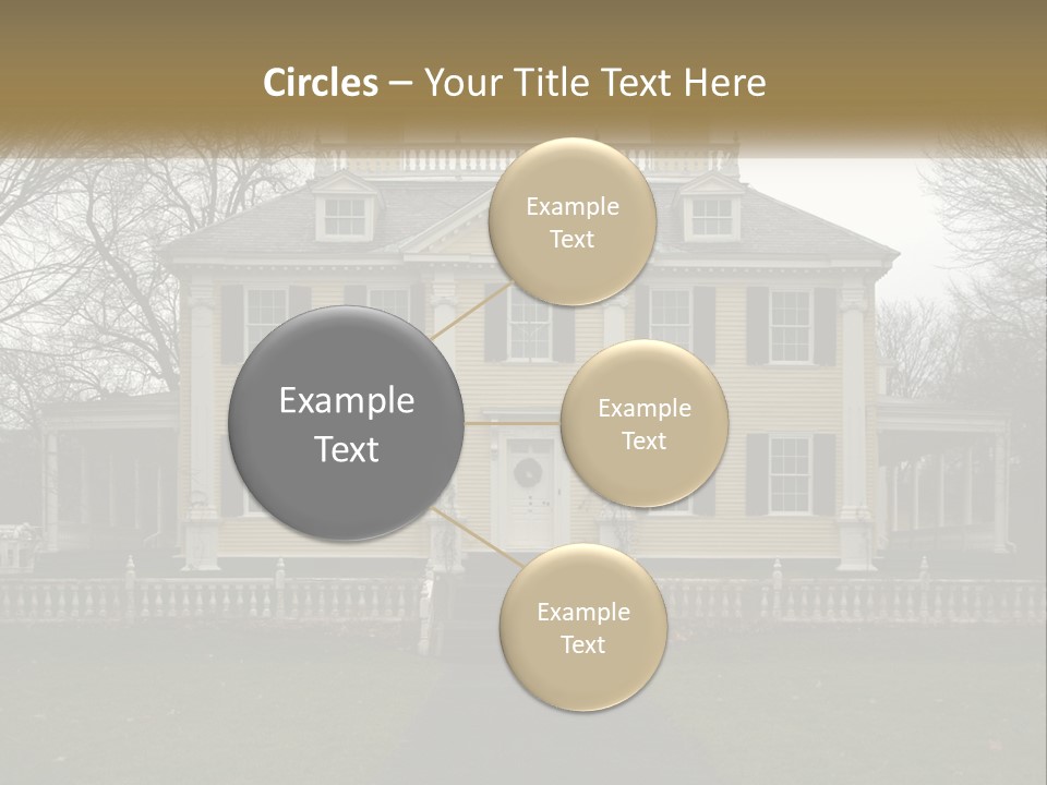 Traditional Culture Architecture House PowerPoint Template