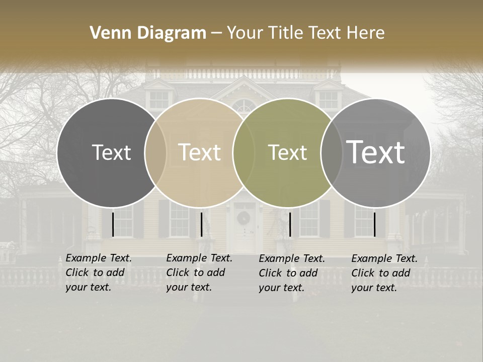 Traditional Culture Architecture House PowerPoint Template