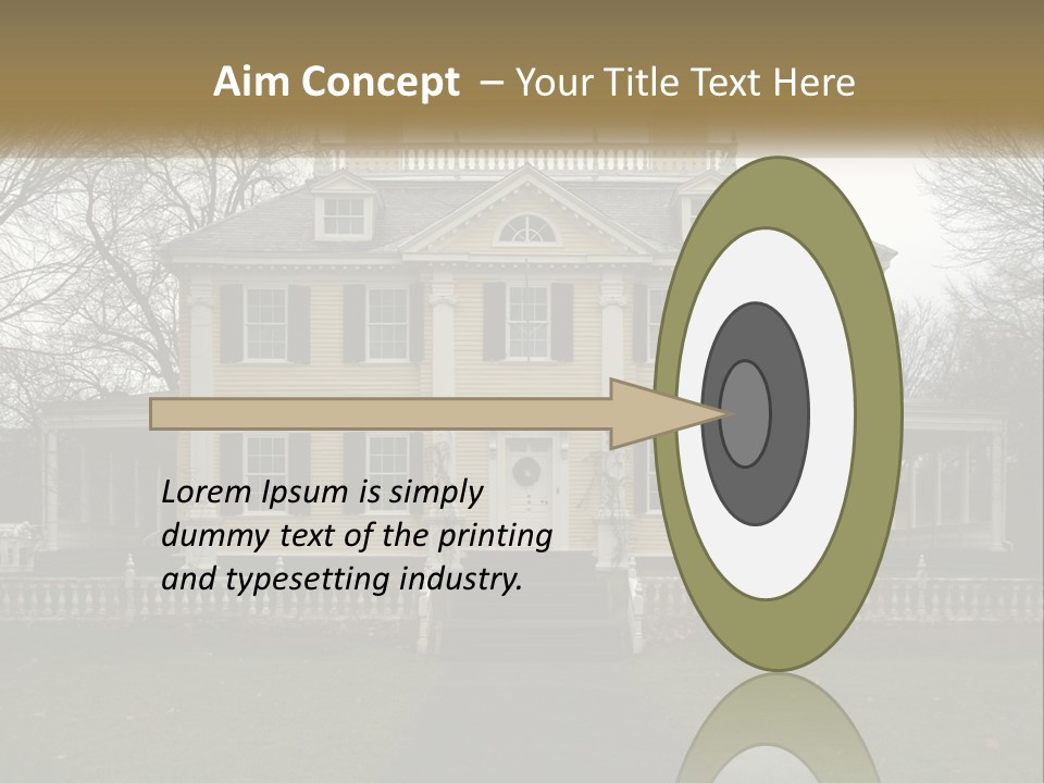 Traditional Culture Architecture House PowerPoint Template