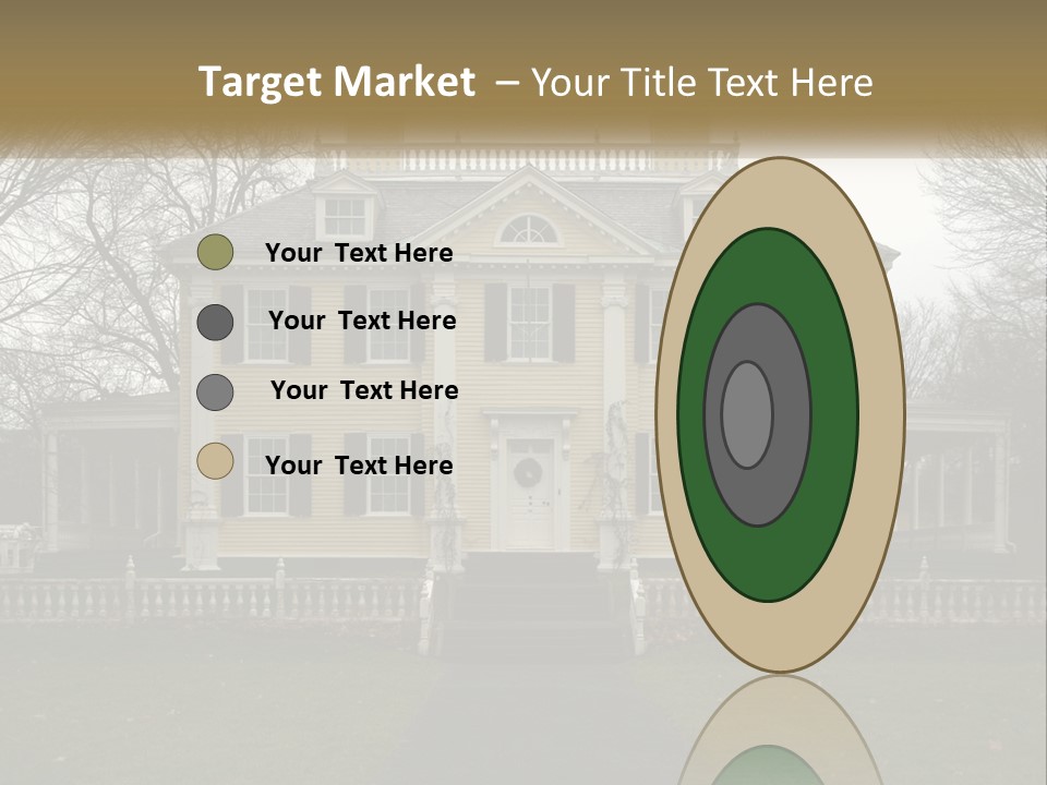 Traditional Culture Architecture House PowerPoint Template