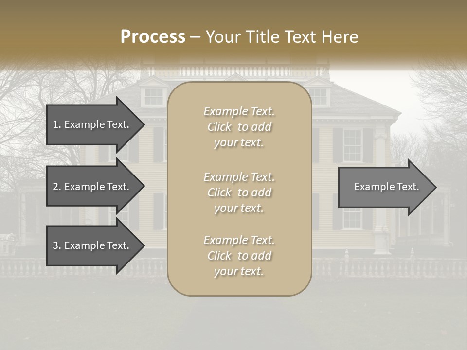 Traditional Culture Architecture House PowerPoint Template