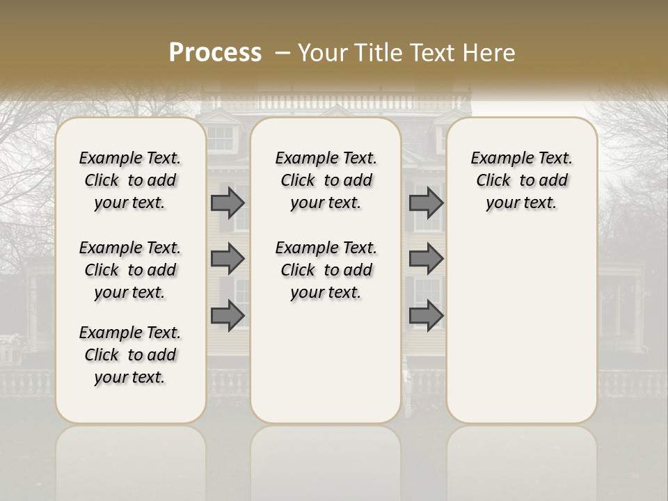 Traditional Culture Architecture House PowerPoint Template