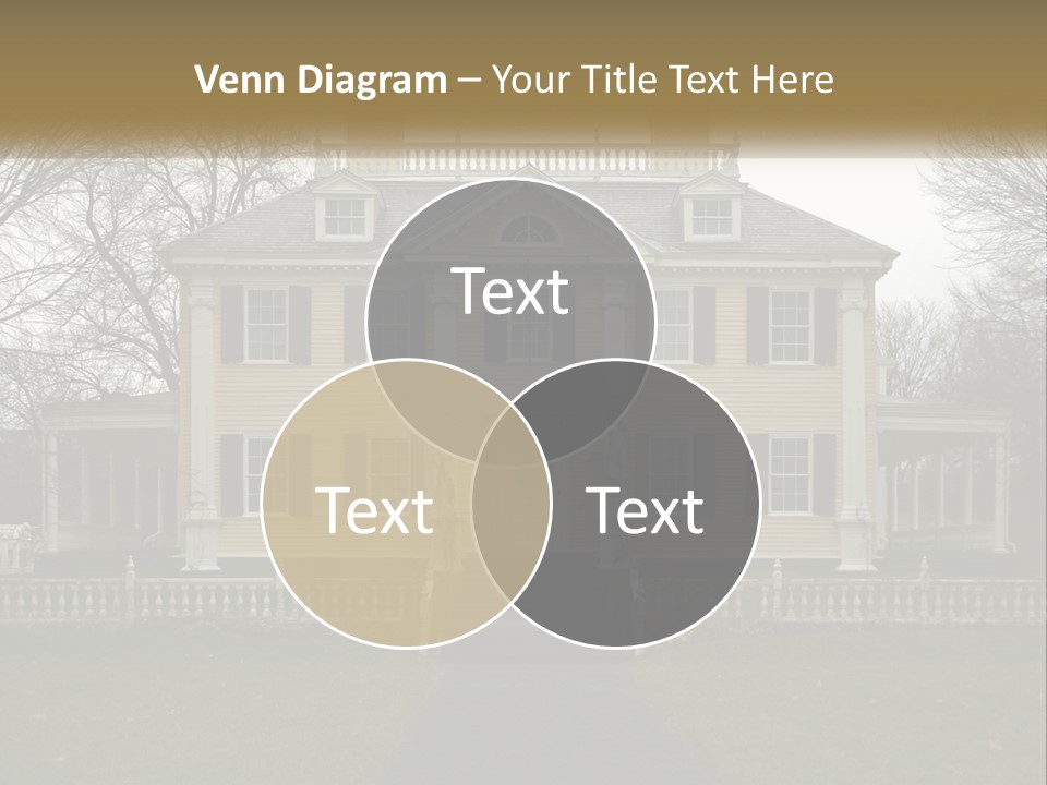 Traditional Culture Architecture House PowerPoint Template