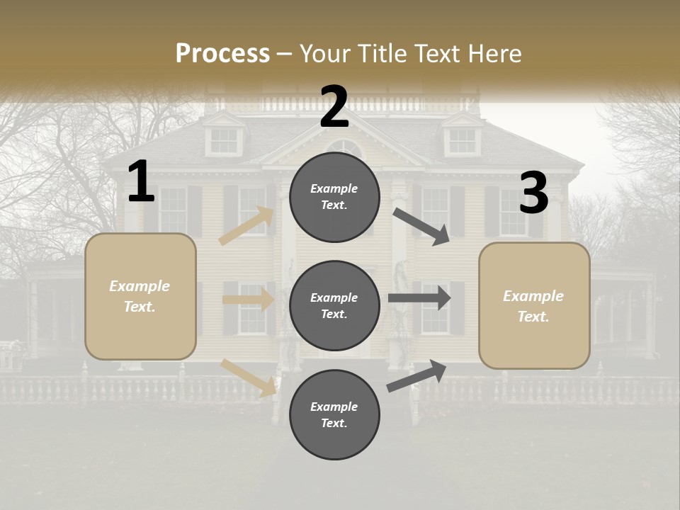 Traditional Culture Architecture House PowerPoint Template