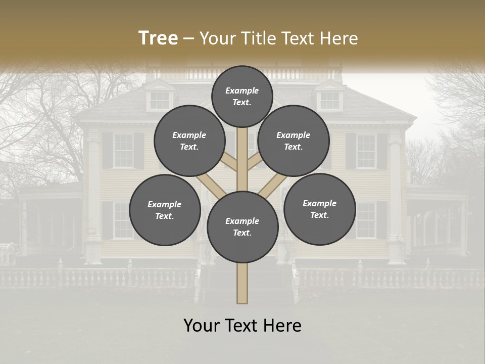 Traditional Culture Architecture House PowerPoint Template