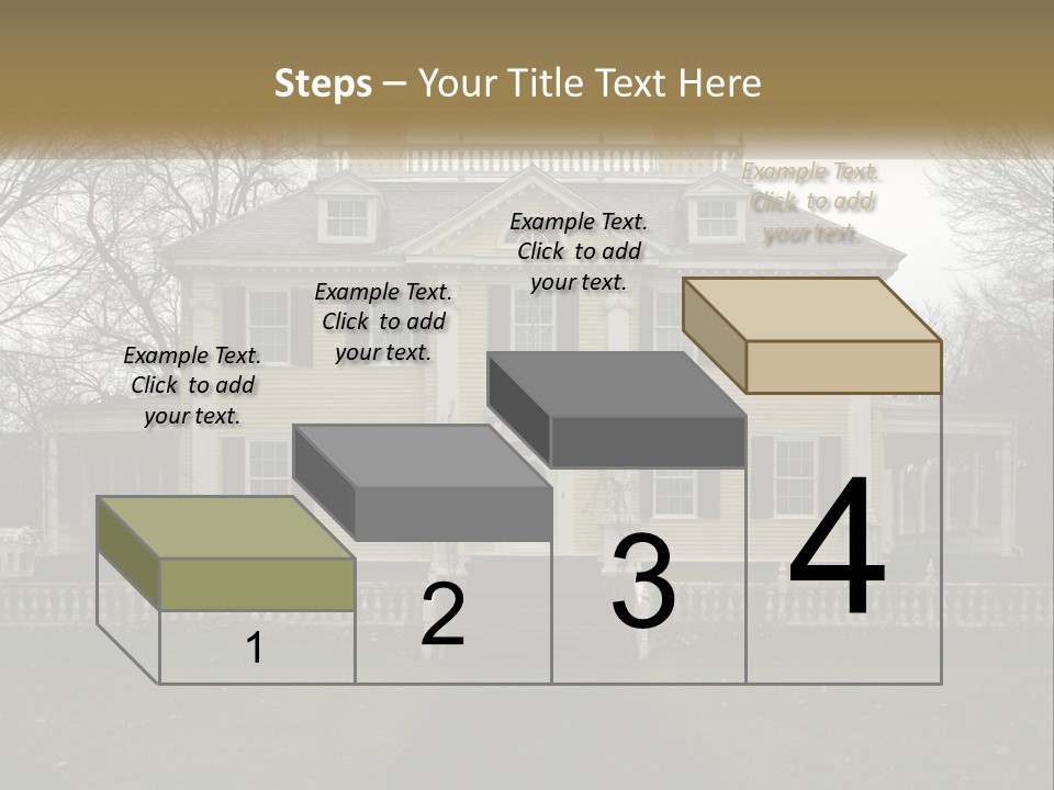 Traditional Culture Architecture House PowerPoint Template
