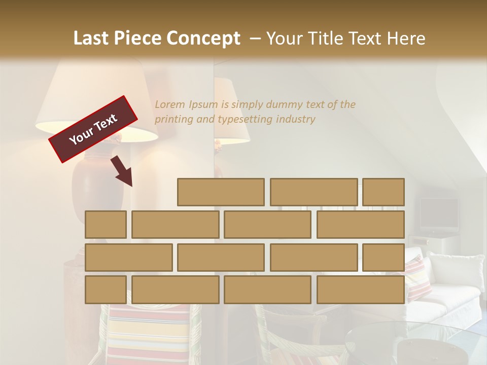 Lamp Retro Nobody PowerPoint Template