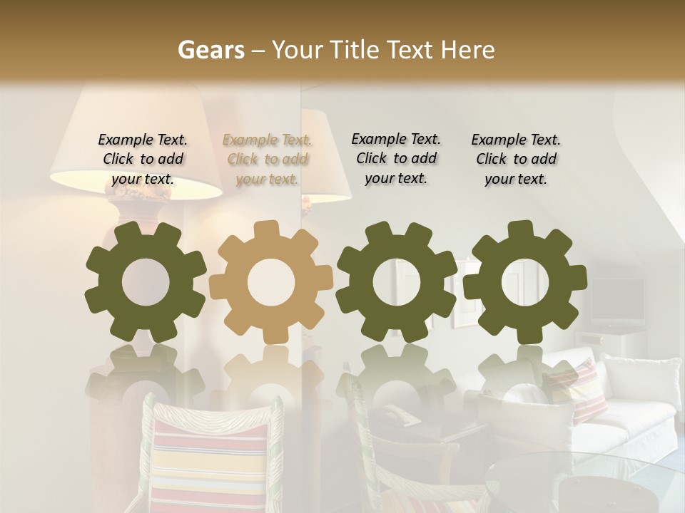 Lamp Retro Nobody PowerPoint Template