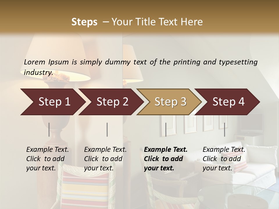 Lamp Retro Nobody PowerPoint Template