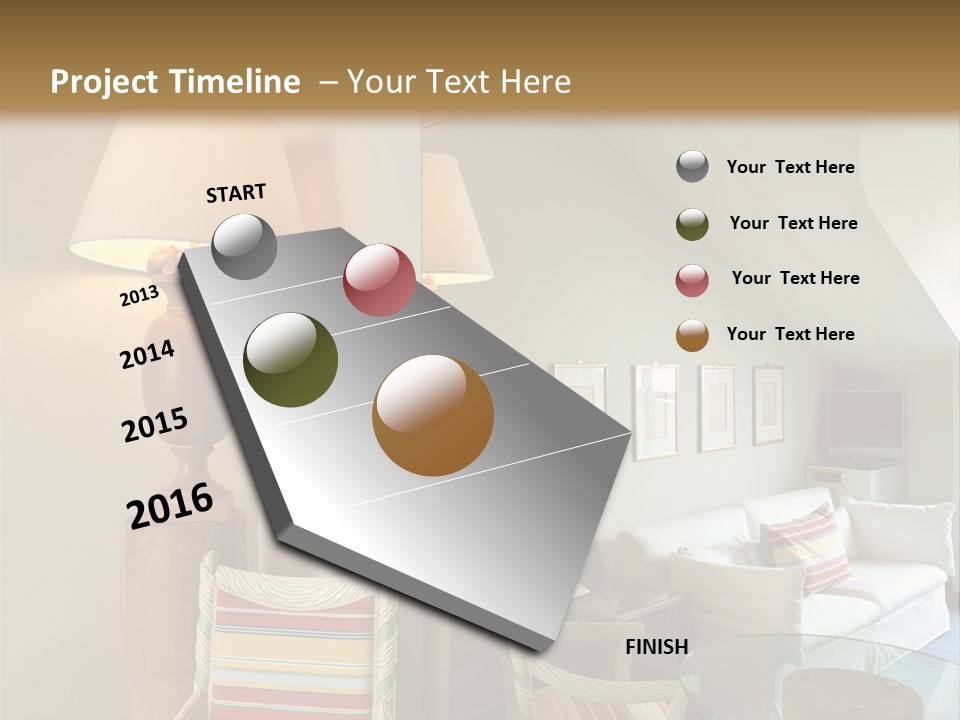 Lamp Retro Nobody PowerPoint Template