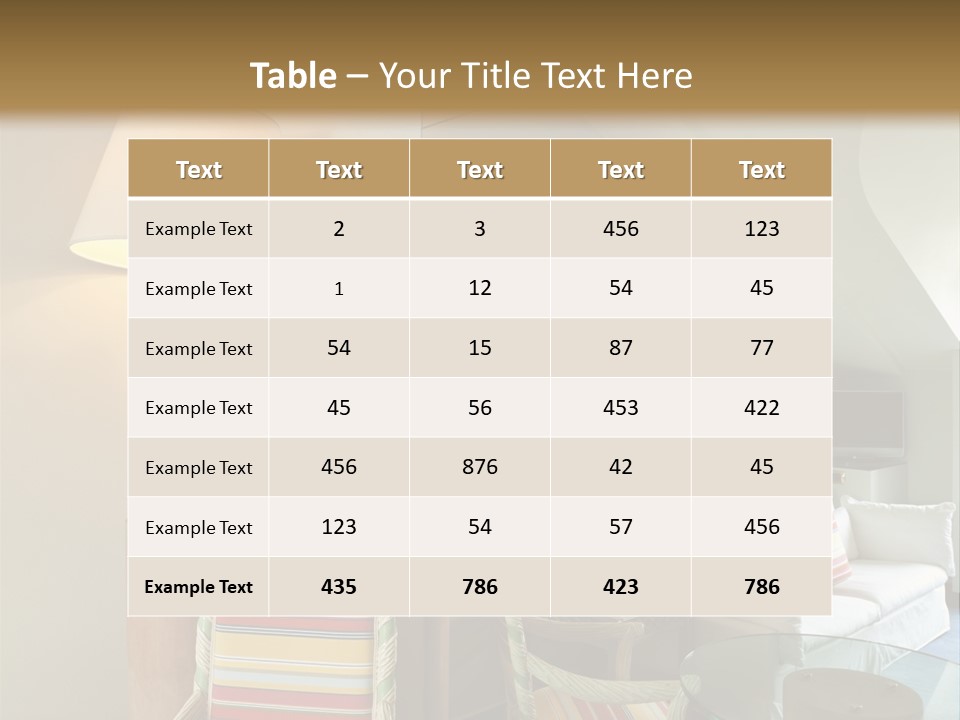 Lamp Retro Nobody PowerPoint Template