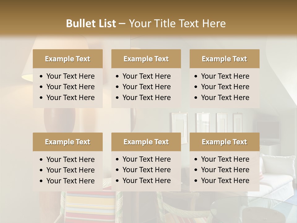 Lamp Retro Nobody PowerPoint Template