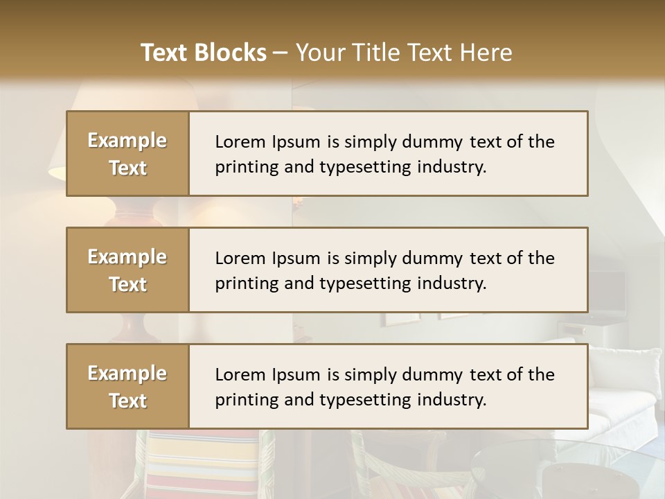 Lamp Retro Nobody PowerPoint Template