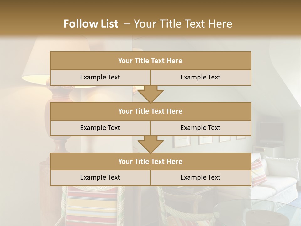 Lamp Retro Nobody PowerPoint Template