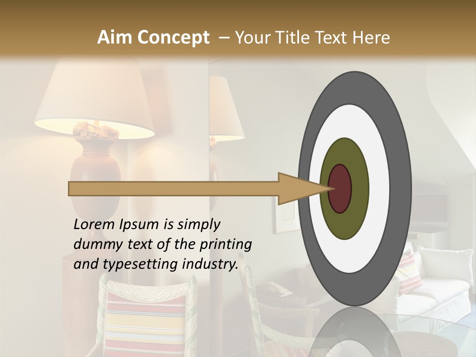 Lamp Retro Nobody PowerPoint Template