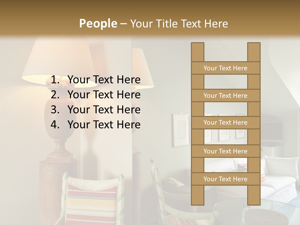 Lamp Retro Nobody PowerPoint Template
