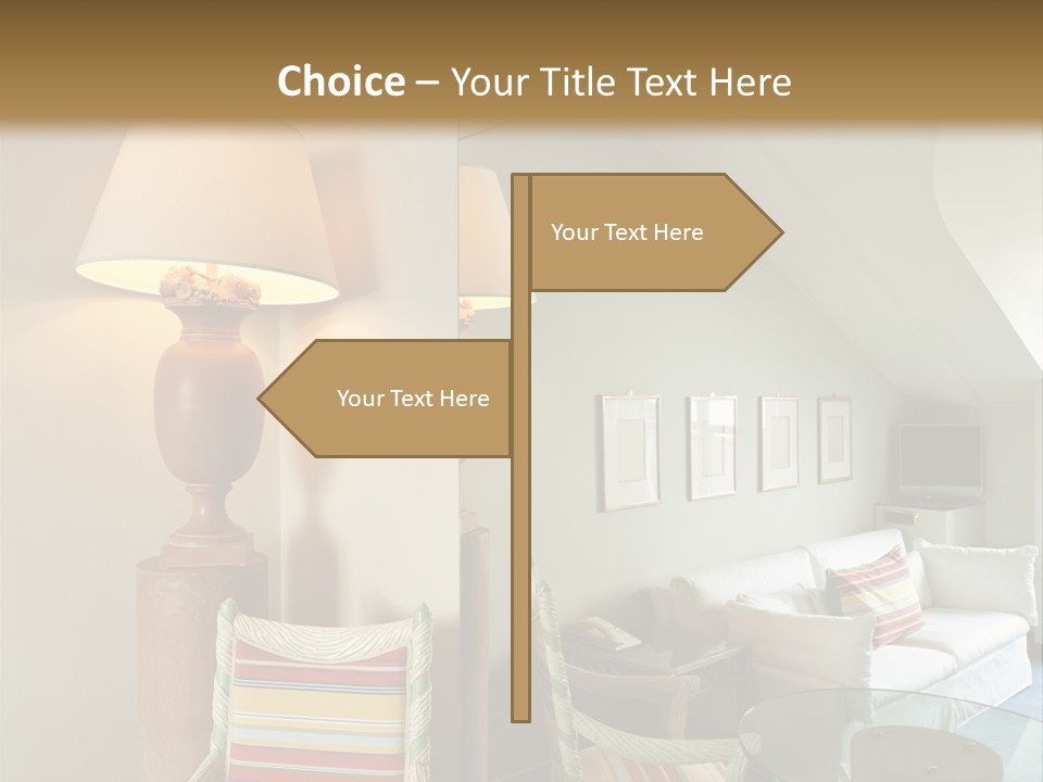 Lamp Retro Nobody PowerPoint Template
