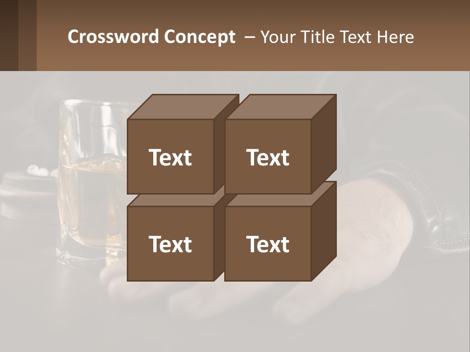 Depression Despair Addiction PowerPoint Template