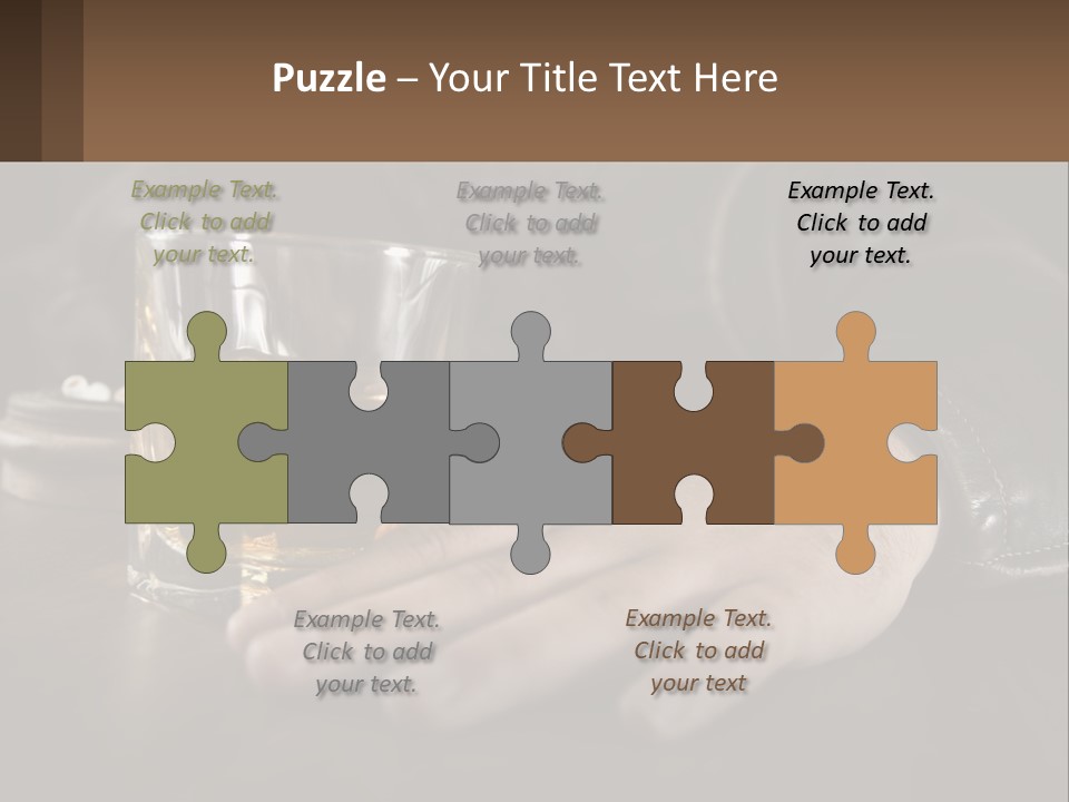 Depression Despair Addiction PowerPoint Template