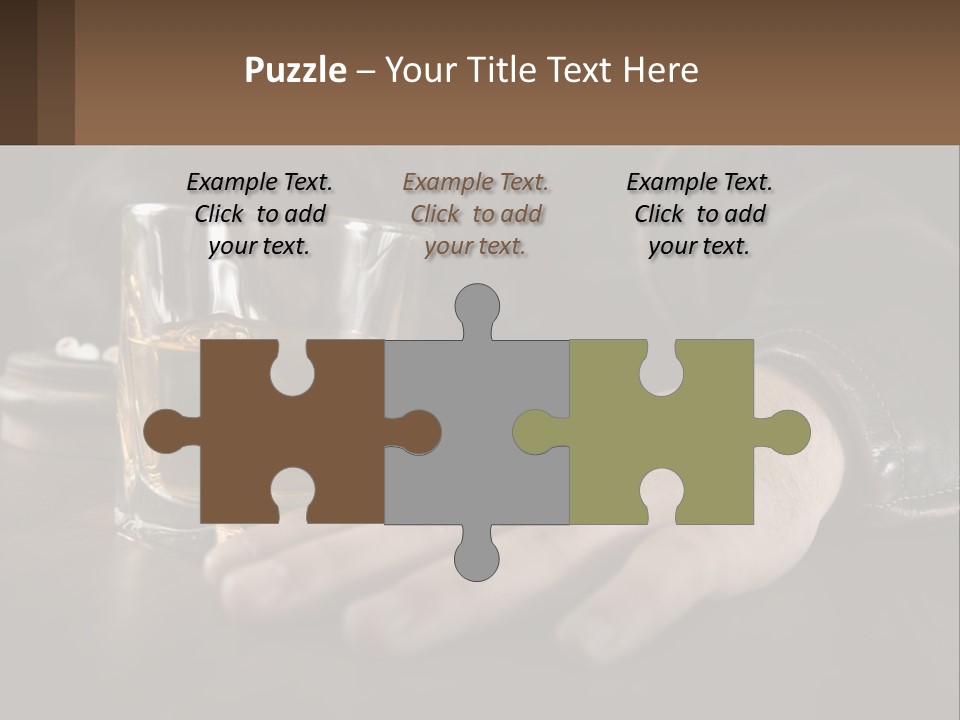 Depression Despair Addiction PowerPoint Template