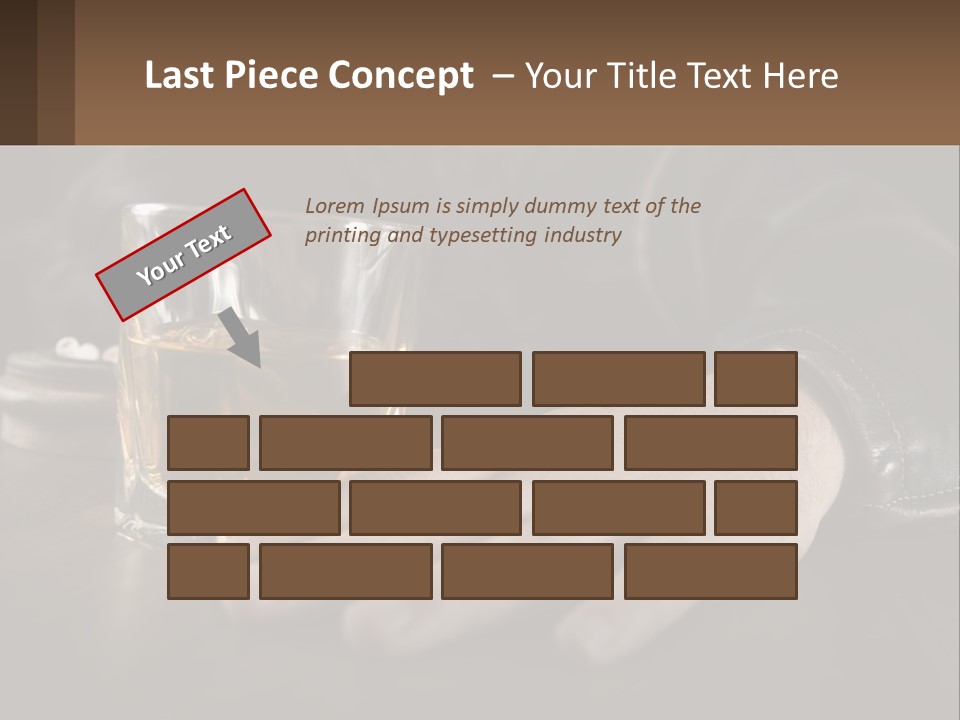 Depression Despair Addiction PowerPoint Template