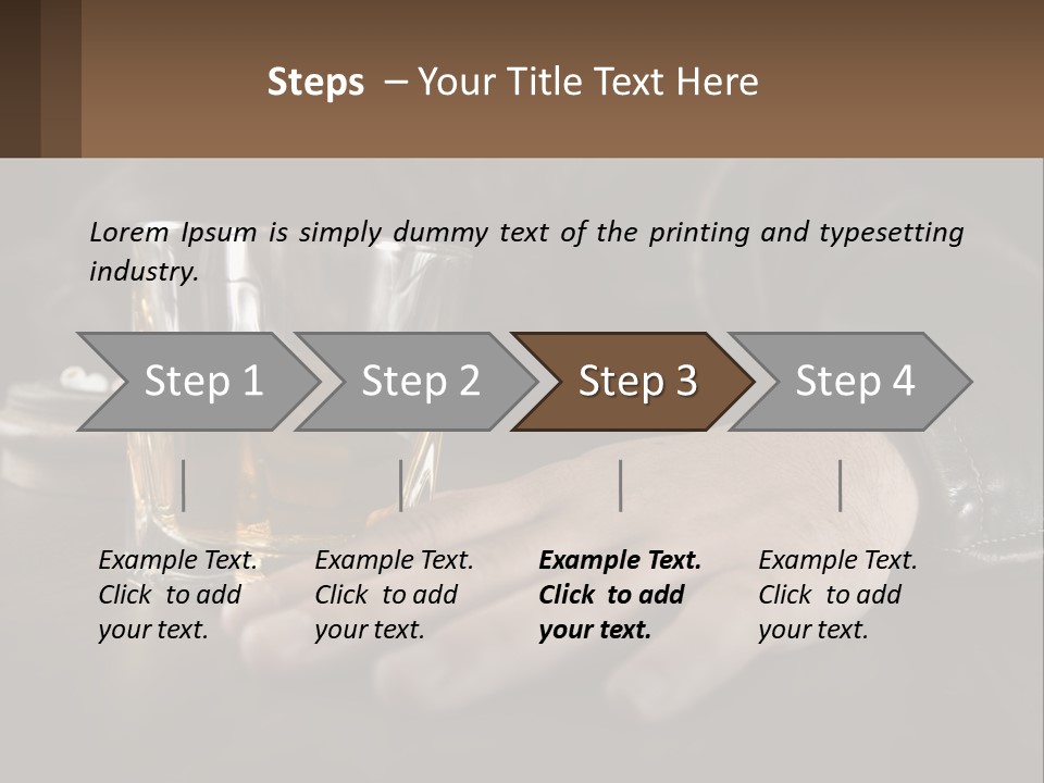 Depression Despair Addiction PowerPoint Template