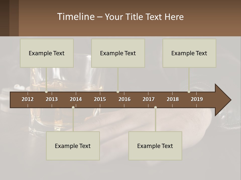 Depression Despair Addiction PowerPoint Template