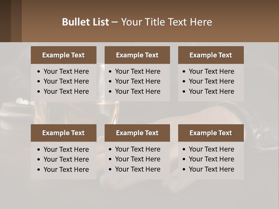 Depression Despair Addiction PowerPoint Template
