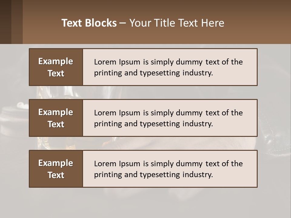 Depression Despair Addiction PowerPoint Template