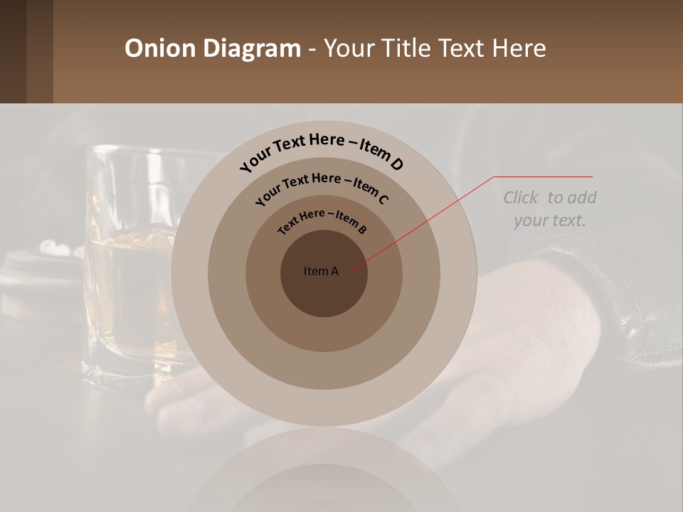 Depression Despair Addiction PowerPoint Template