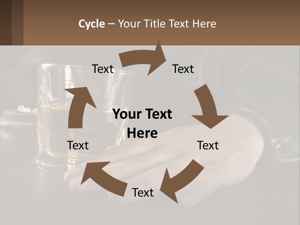 Depression Despair Addiction PowerPoint Template