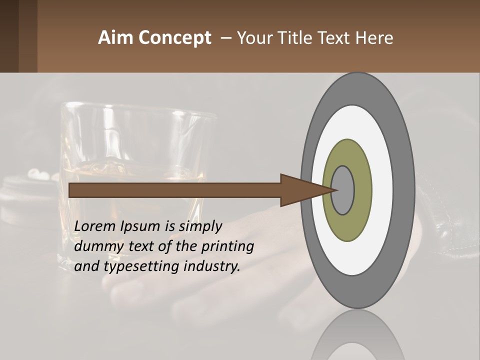 Depression Despair Addiction PowerPoint Template