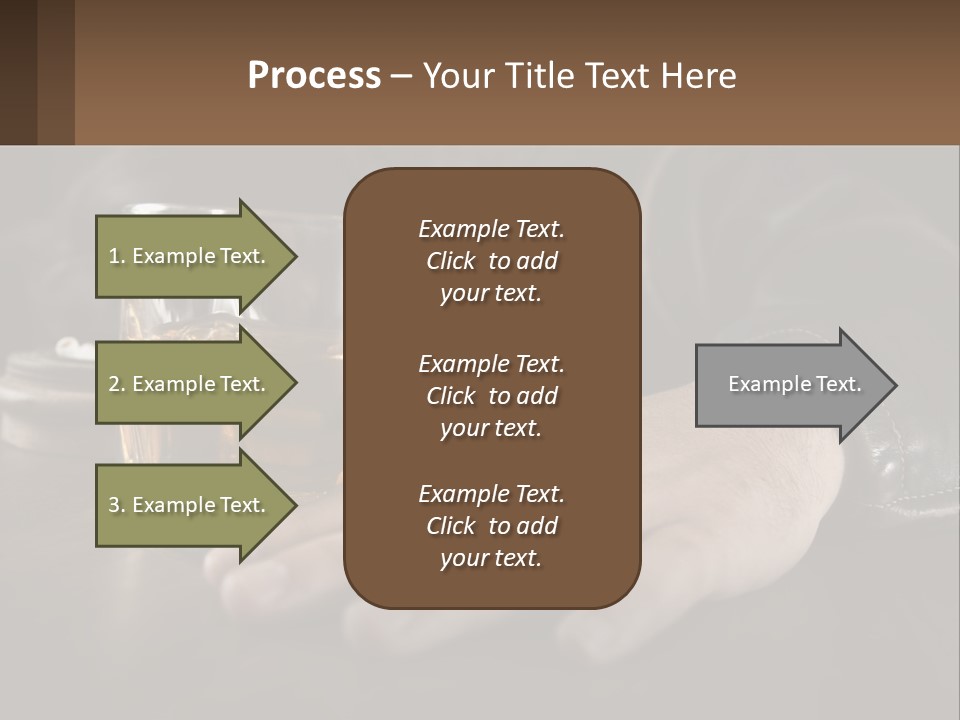 Depression Despair Addiction PowerPoint Template