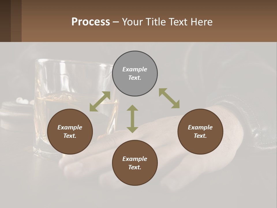 Depression Despair Addiction PowerPoint Template