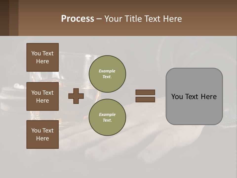 Depression Despair Addiction PowerPoint Template