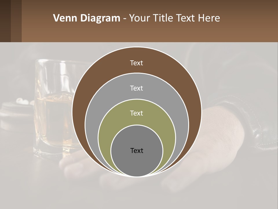 Depression Despair Addiction PowerPoint Template